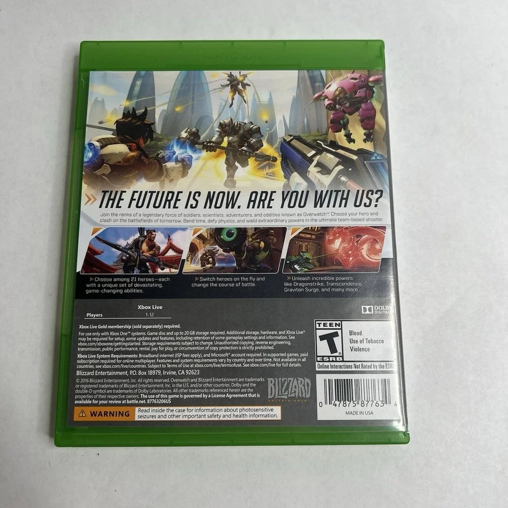 Overwatch:‎ Origins Edition (Microsoft Xbox One, 2016)